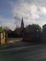 Melton 'New' Church on my walk.